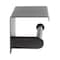 Alfi Brand Brushed Black PVD Stainless Steel Toilet Paper Holder with Shelf ABTPP66-BB - alternate 5
